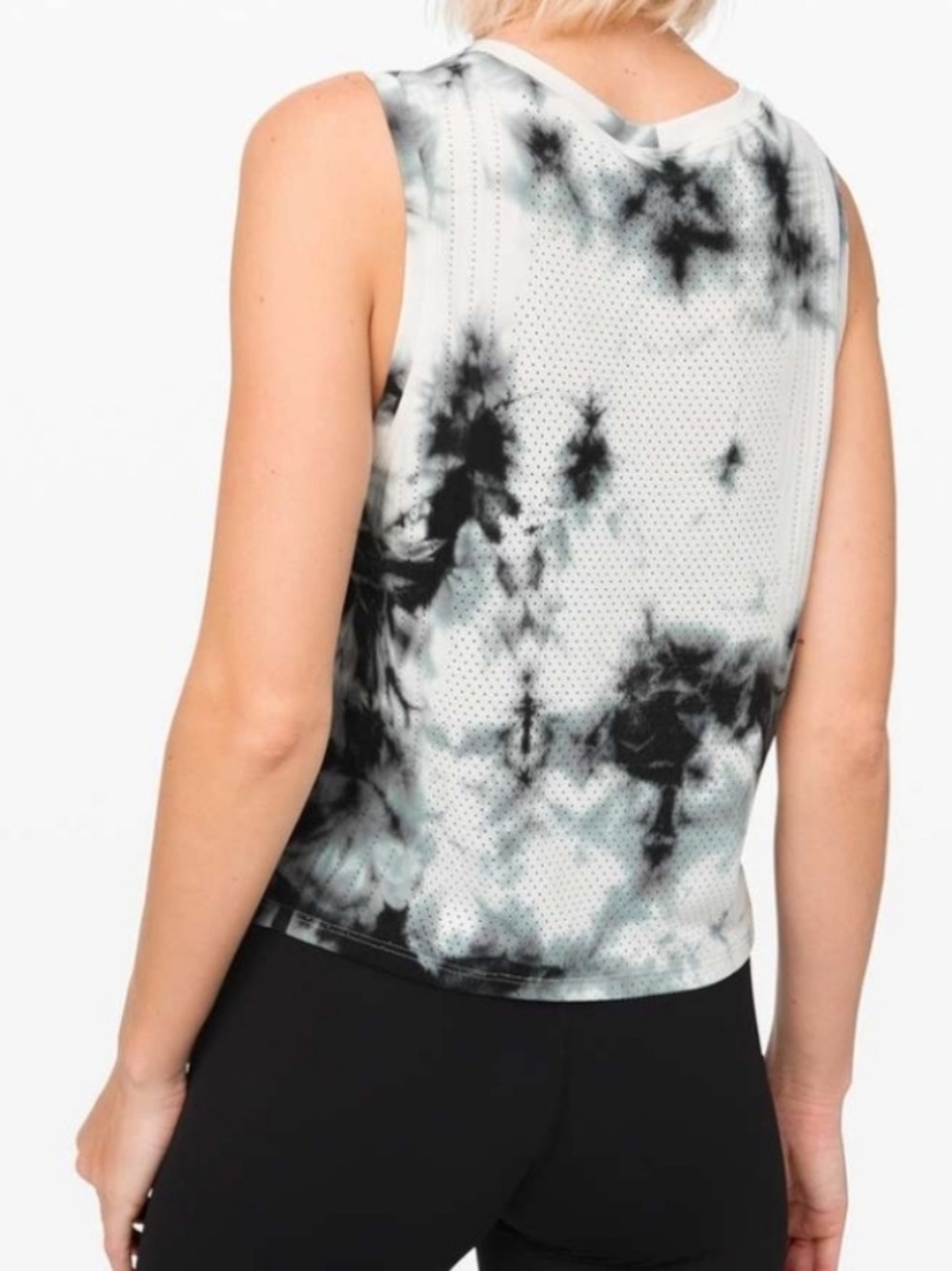 Lululemon Train to Be Tank top Shibori Deep Coal | Size M